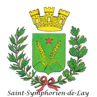 Blason de COMMUNE DE SAINT SYMPHORIEN DE LAY
